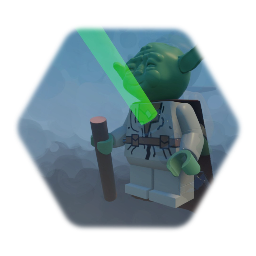 LEGO Yoda (game accurate-ish)