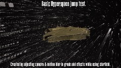 Millennium Falcon Hyperspace Jump Demo - M/F by diabetes9000