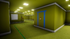 If Mario was in the Backrooms