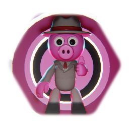 Sackboy pig detective V2