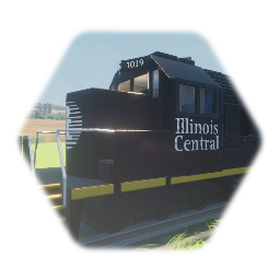 CN Ex Illinois Central EMD SD70 (Back Ditchlights Version)