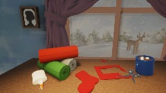 Christmas Crafting on a Snow Day