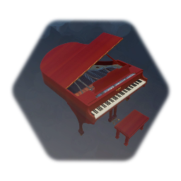 Wooden Grand Piano THERMO
