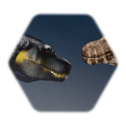 Realistic Tyrannosaurus mcaeensis puppet Variant 1