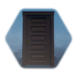 Functional Antique Door - 5 Panel