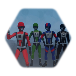 Military Sentai Powerman (Power rangers Soldier force) OC