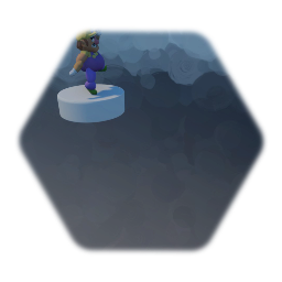 Wario Statue