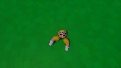 Wario Jumps in a bomb