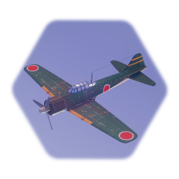 A6m Zero (Remote controlled animation)