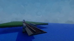 Thomas falls down a Broken bridge