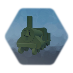 that one bossy green female engine