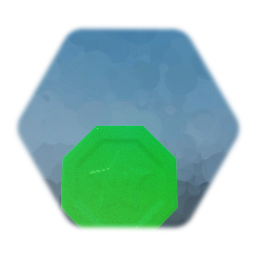 Fragment d'étoile verte