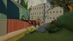 Green Leaf House and Big Garage