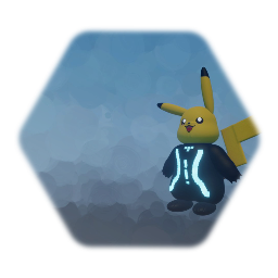 Pikachu TRON suit