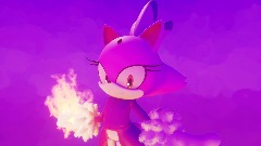 Blaze the cat render