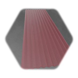 Corrugated Plastic Sheet - Red