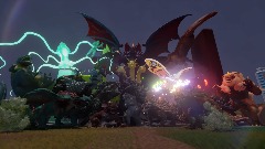 Ghost of Godzilla scene