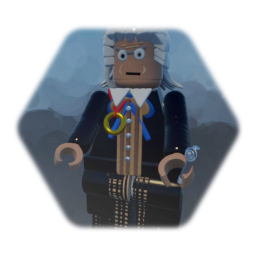 DR Who no 1 mr w hartnell Lego minifiger