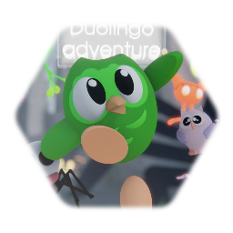Duolingo adventure title screen