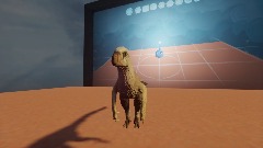 Fluffy raptor shorts