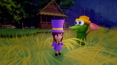 Hat Kid meets Kekcroc