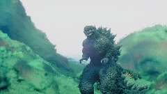 Godzilla confronts Ghidorah (TEST)