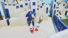Realistic Sonic in Apotos