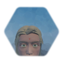 Realistic Woman 1 Head