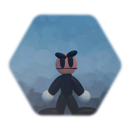 Jolly the rabbit rehopped egg guy model