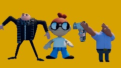 John behind you but he's with Gru and Tim