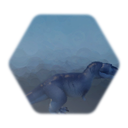 Fluffy Remix of Tyrannosaurus Puppet Colored