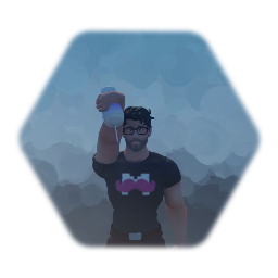 Markiplier With Grimace Shake