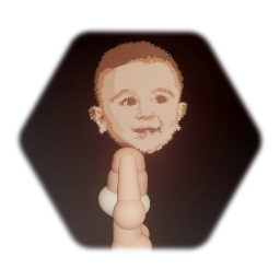 2D Baby Danikaka puppet