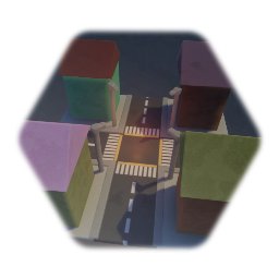 Modular City Set Piece (Intersection)