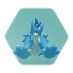 Blue as a Venombone dragon