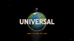 Universal pictures logo but Sackboy is here