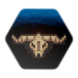 Zelda 8 Bit Wood Deer Decoration