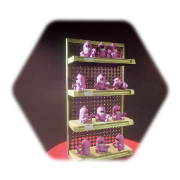 Mr Molecule Toy display