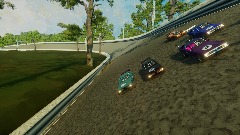 Super GP Monza Oval 1956  Full Size. 1000HP Muscle Cars.