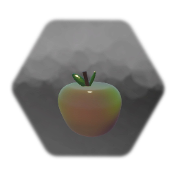 Super shiny apple