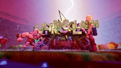 Title screen ULTRASCLASH Alpha version 0.1