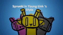 Sprunki in Young Link 's Style