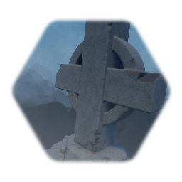 Tombe croix / grave stone - Cross
