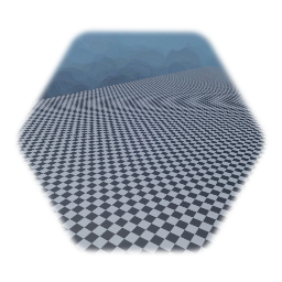 Floor - checkered - black and white