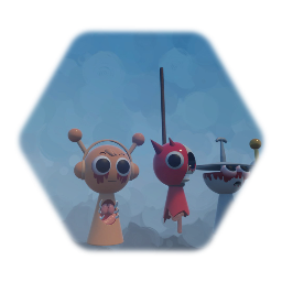 Remix of Incredibox: Sprunki characters (HORROR) (DEFINITIVE