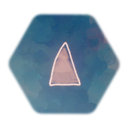 Tall Triangle Sticker