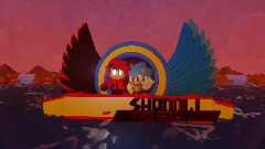 Sonic the hedgehog and shadow the edgy Logo