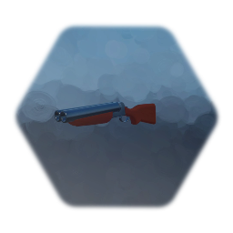 Double barrel shotgun weapon pick-up