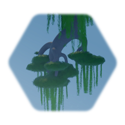 Gray stephead jungle tree