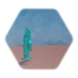 Teal Knack Aqua Aura Quartz